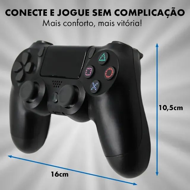 Controles Doubleshock Para Ps4 SEM Fio - Foto 2