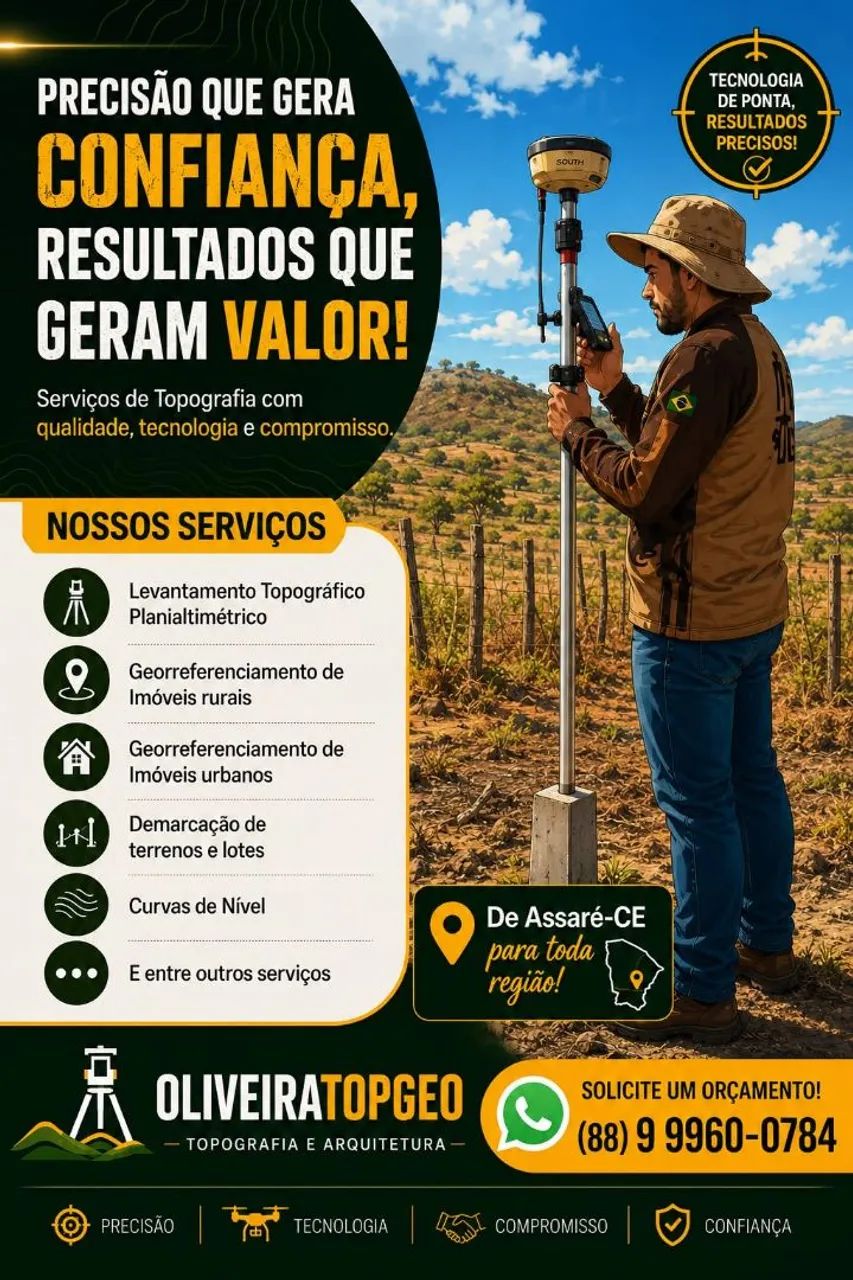 Serviços de Topografia e Georreferenciamento 