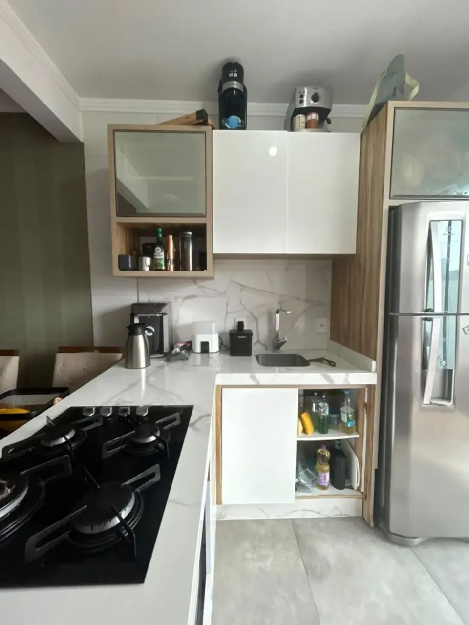 Lindo sobrado duplex de 02 quartos MOBILIADO - Tijucas - SC