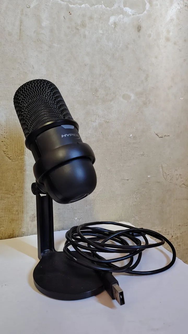 Microfone HyperX SoloCast - VENDA RÁPIDA!  - Foto 3