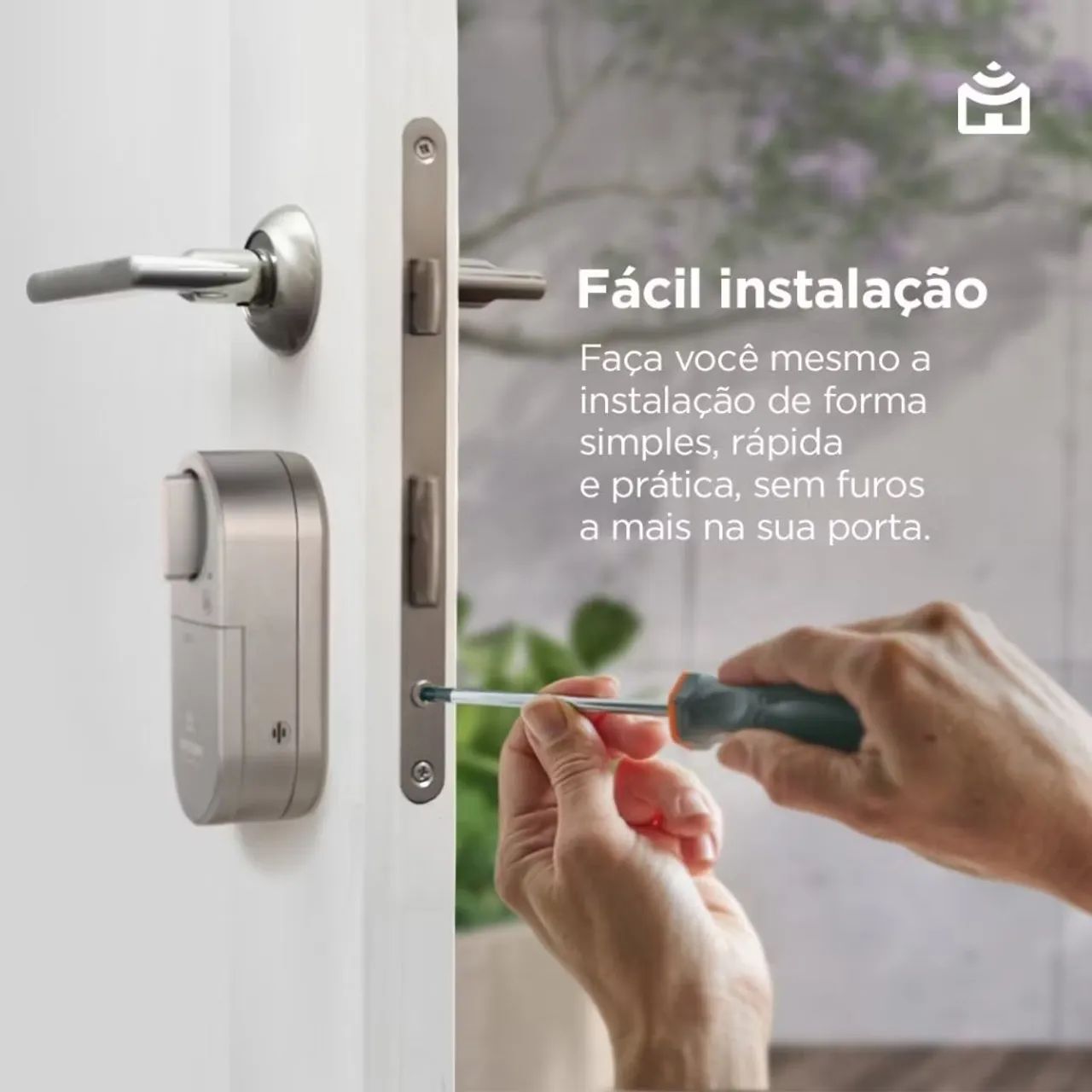 Fechadura Digital Inteligente com chave e Wi-fi - Foto 3