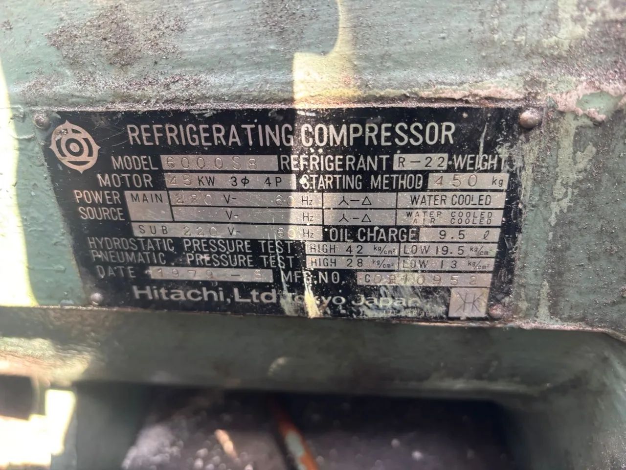 Compressor Hitachi  60 TR - Foto 5