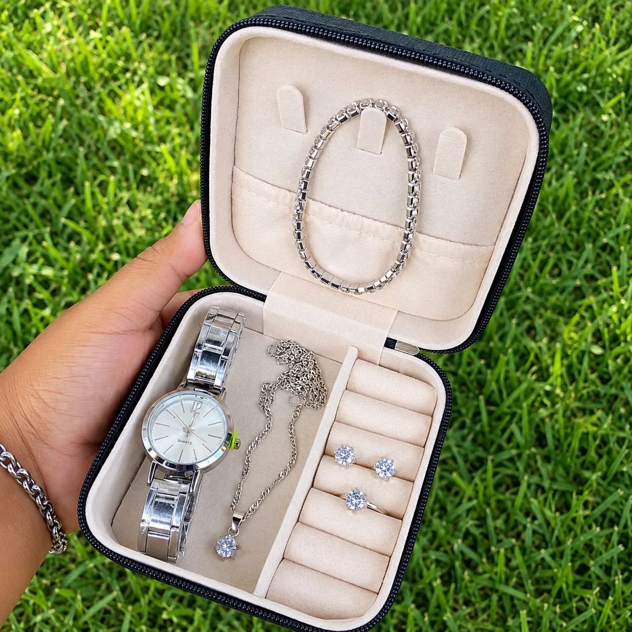 Kit Feminino Completo Com 5 Itens Na Caixa - Foto 3