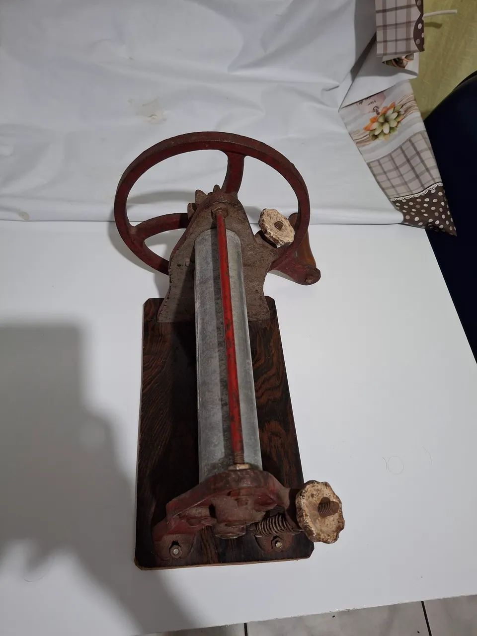 Cilindro manual antigo  - Foto 2