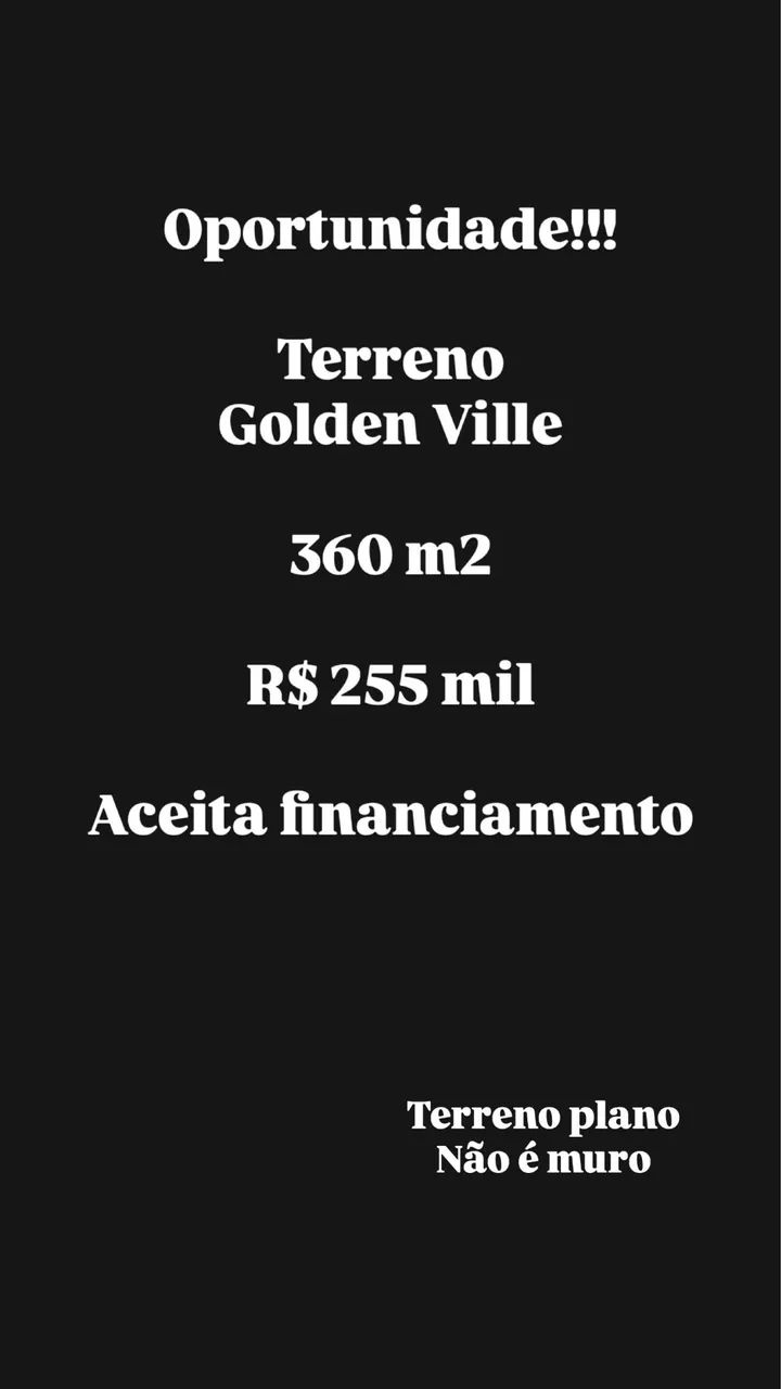 Terreno Cond Golden Ville 