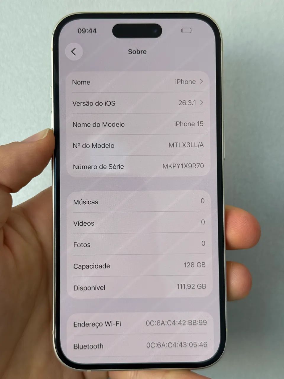 iPhone 15 128GB YELLOW - Celulares e Smartphones - Centro