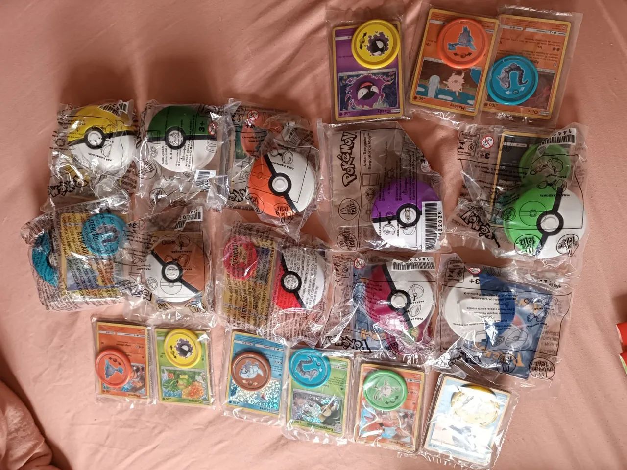 Coleção Completa Pokémon McDonald's Lacrado