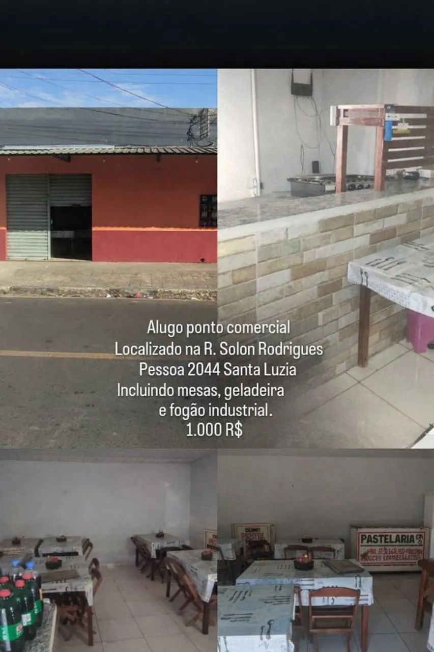 Aluga se ponto comercial 