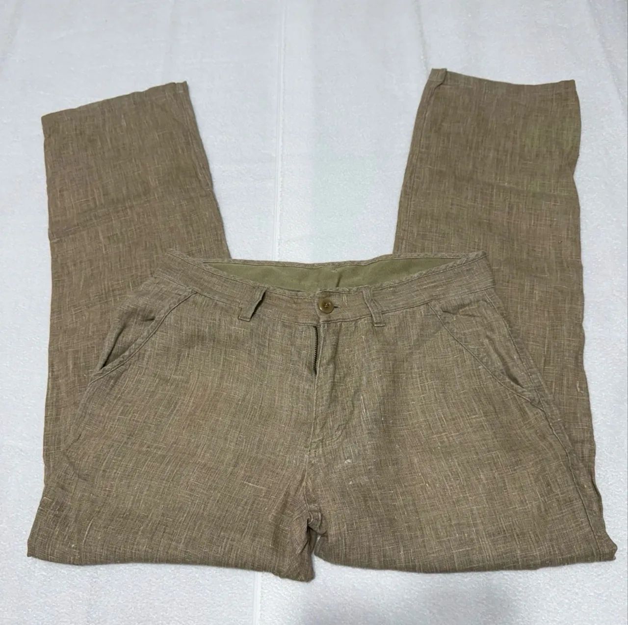 Calça Zara Man Linho  - Foto 5