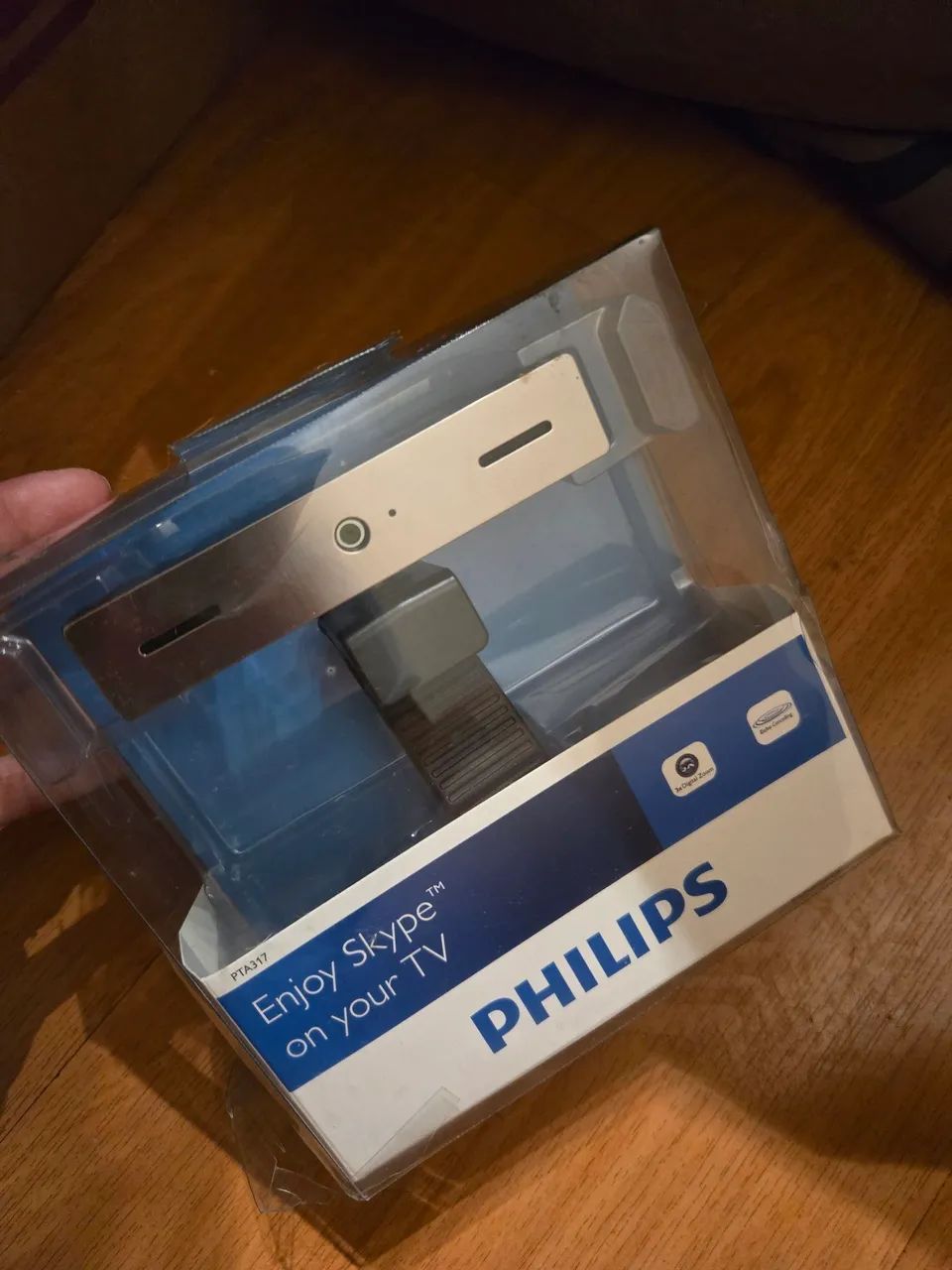 Web Câmera Para Tv - Philips Pta 317 Skype - Original / Nova - Foto 2