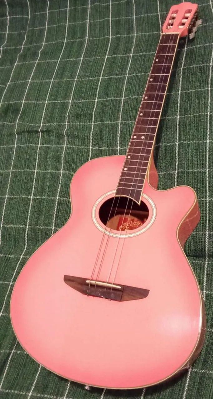 Violão Tagima Vegas Pink elétrico 