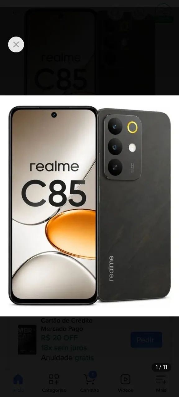 Vende-se um celular realme c85 - Foto 4