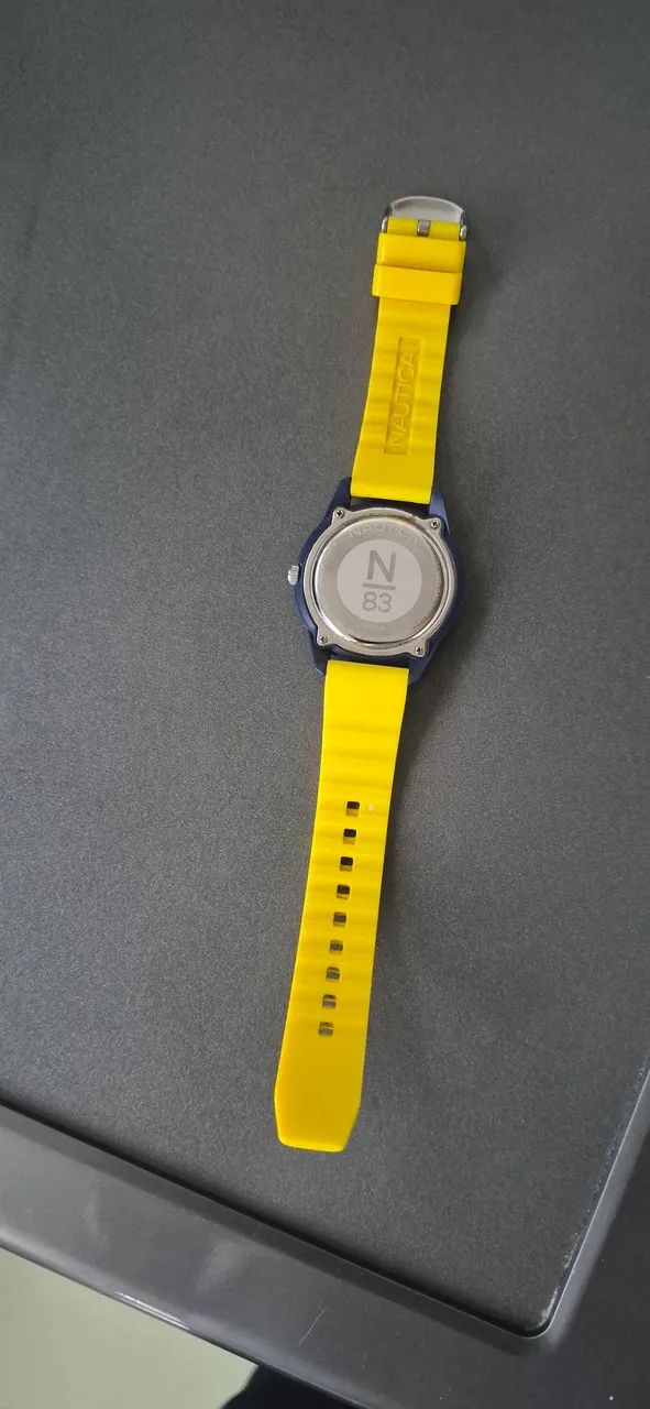Relogio amarelo Nautica original - Foto 4