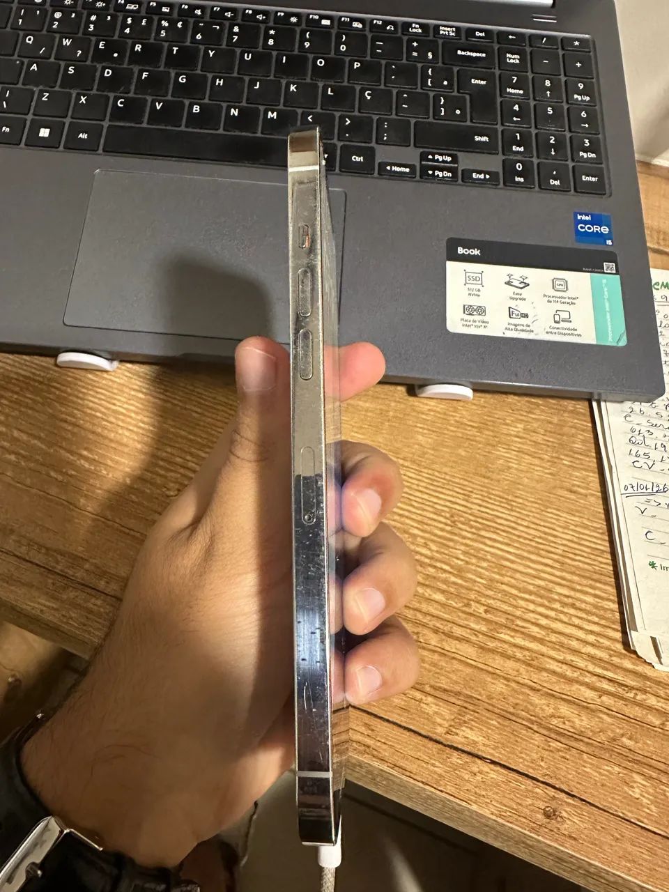 Iphone 12 pro max Branco 128Gb - Foto 4