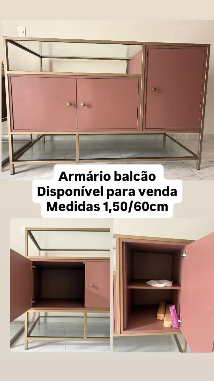 Balcão com armário