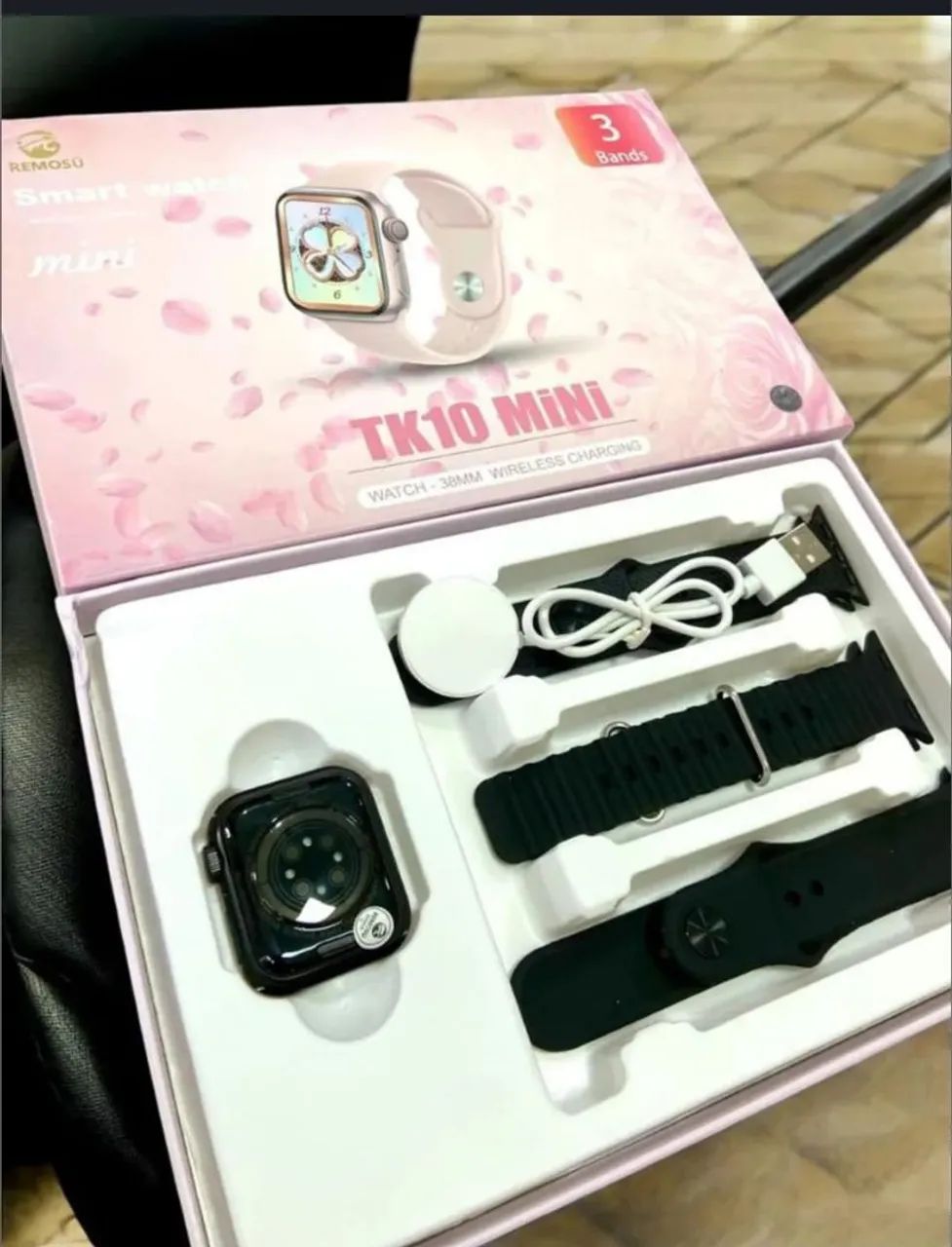 Smartwatch TK10 MINI + Fone Bluetooth - Foto 5