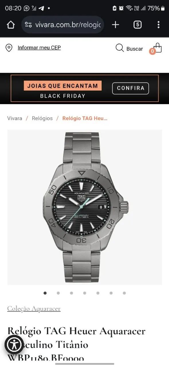 Tag Heuer - Aquaracer (Titanium) - Foto 4
