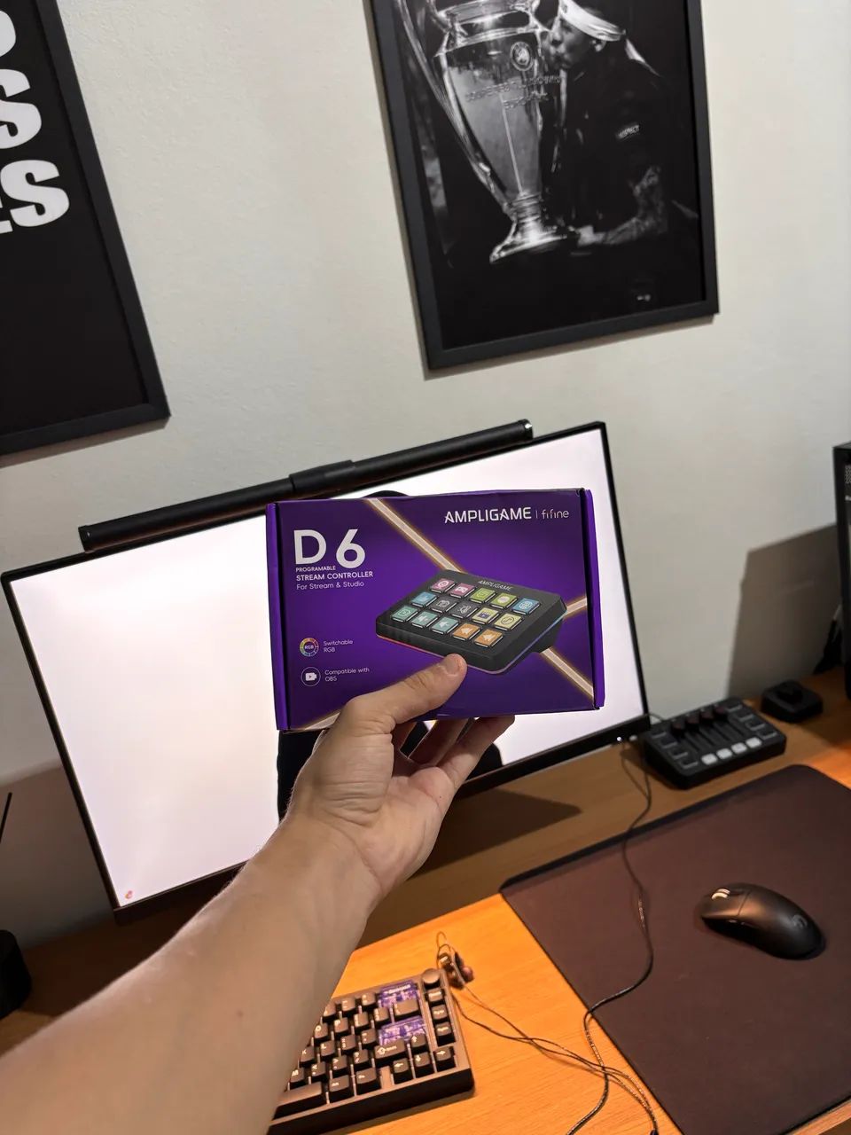 Streamdeck fifine d6 