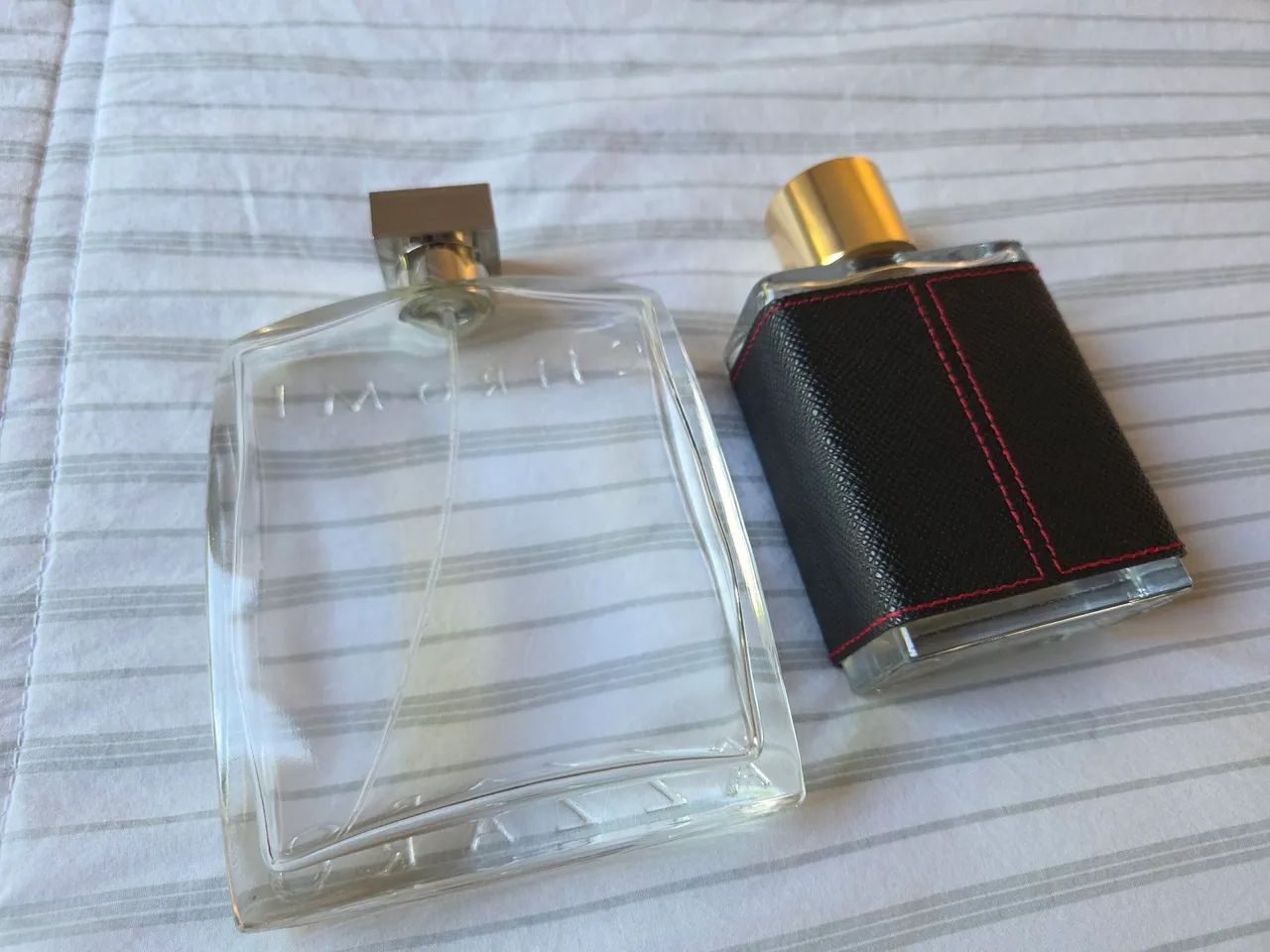 Frascos Vazios Azzaro Chrome e Carolina Herrera - Foto 2