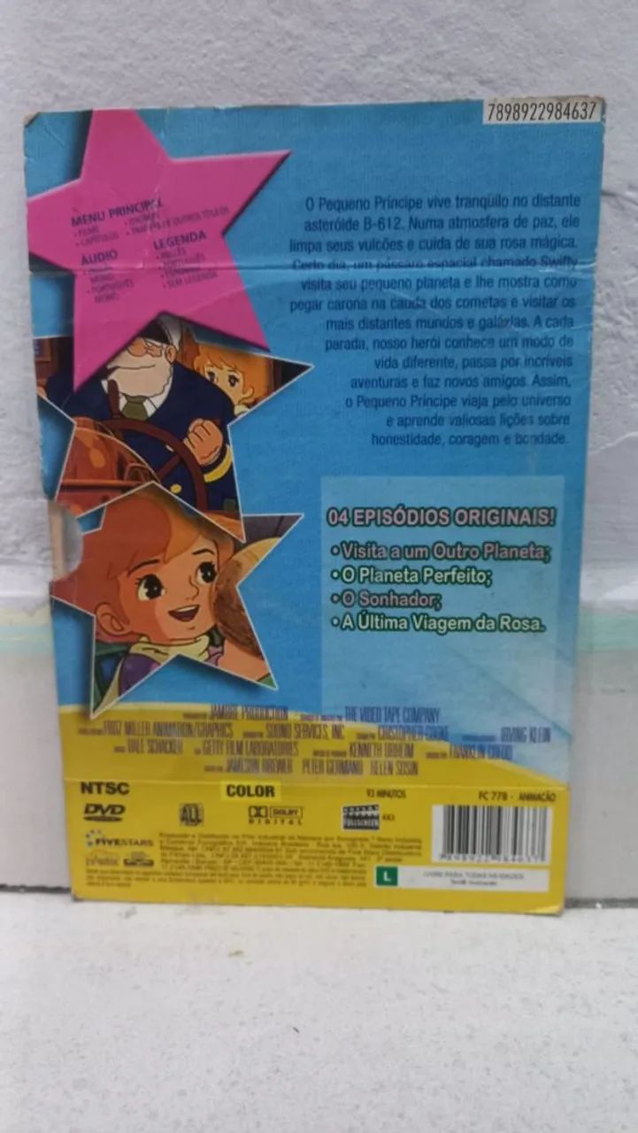 DVD Filme O pequeno Príncipe - Foto 2