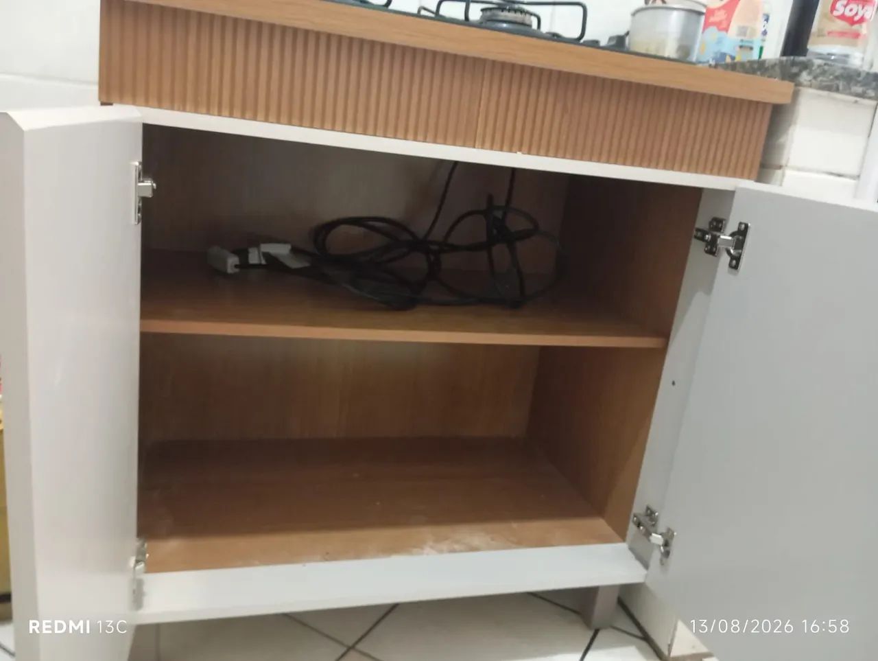 Cooktop + bancada 