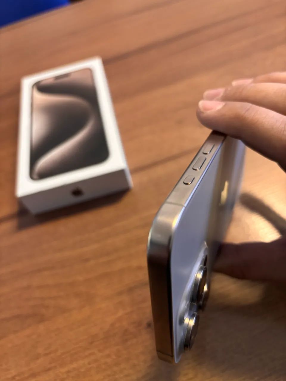 iPhone 15 PRO MAX 256GB CINZA - Foto 2