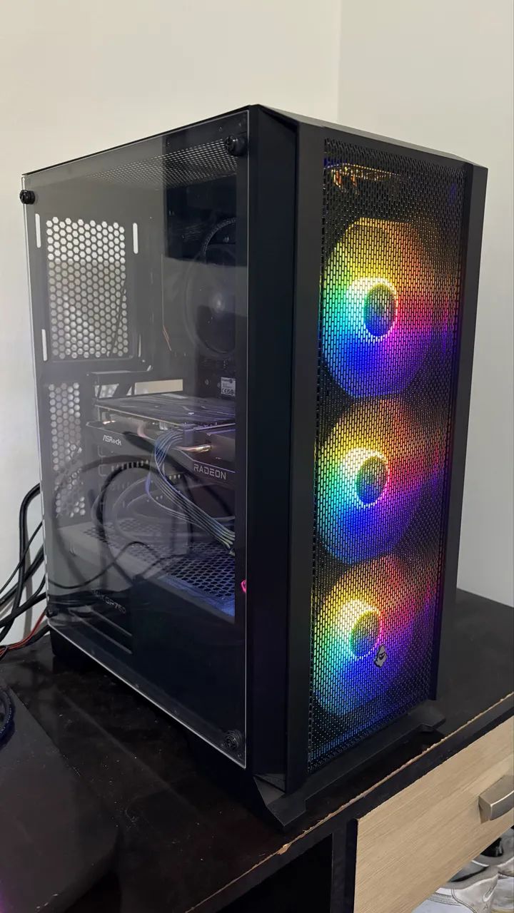 Setup gamer Ryzen 5 5600g e RX 6600 8gb - Foto 4