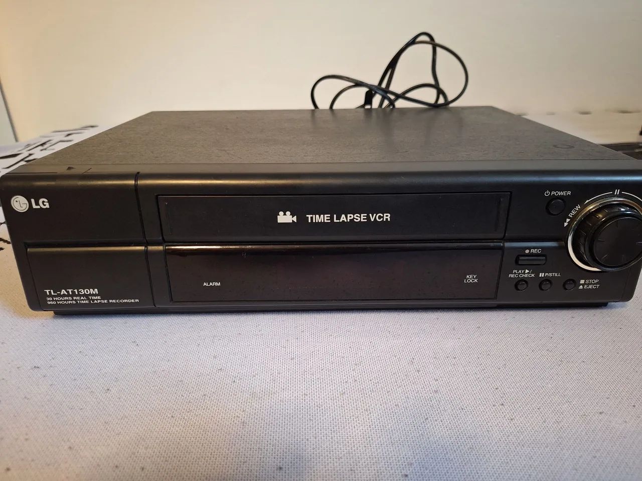 Vídeo Cassete LG TL-AT130M time lapse vcr  