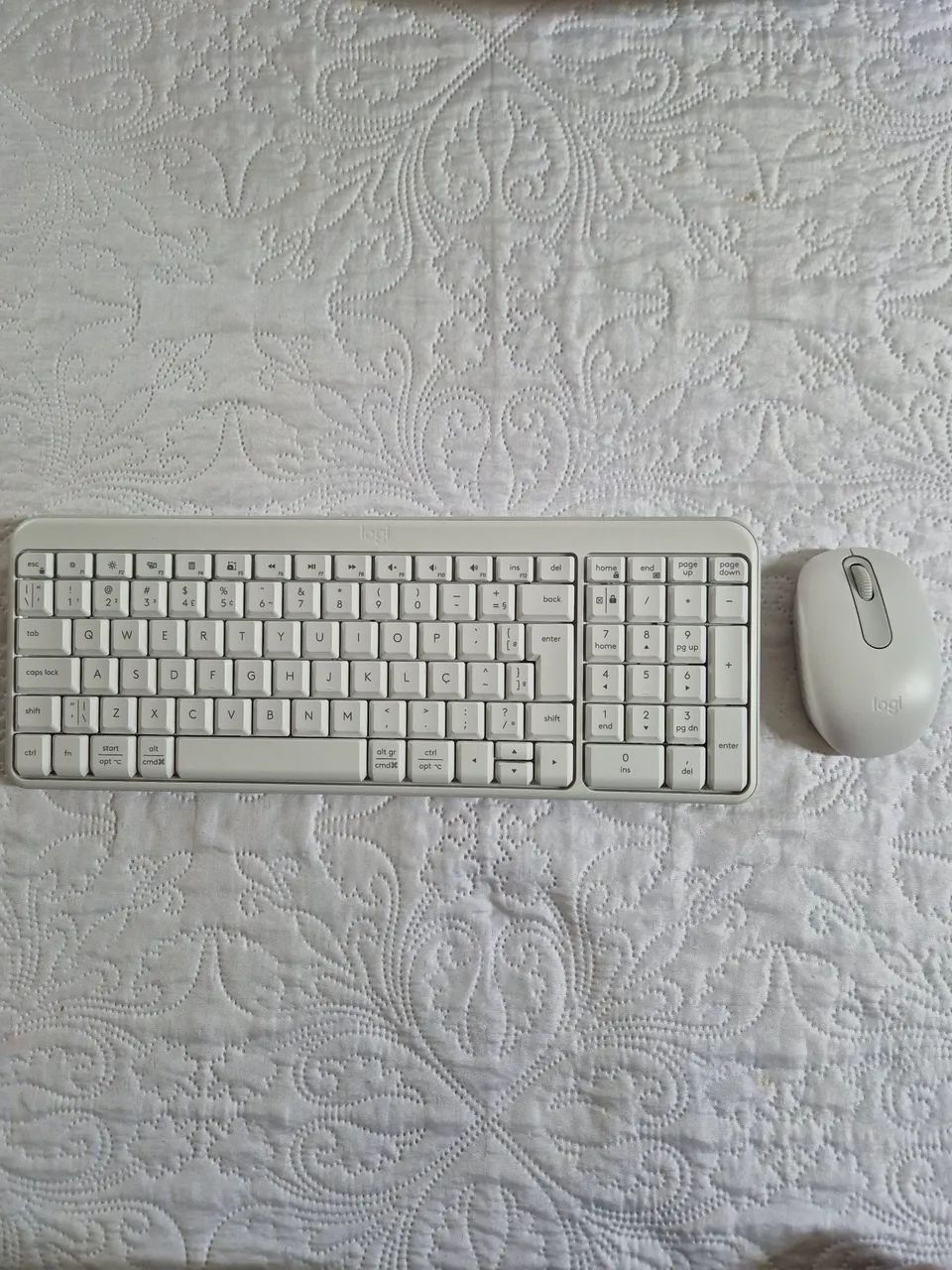 Kit teclado e mouse Logitech 