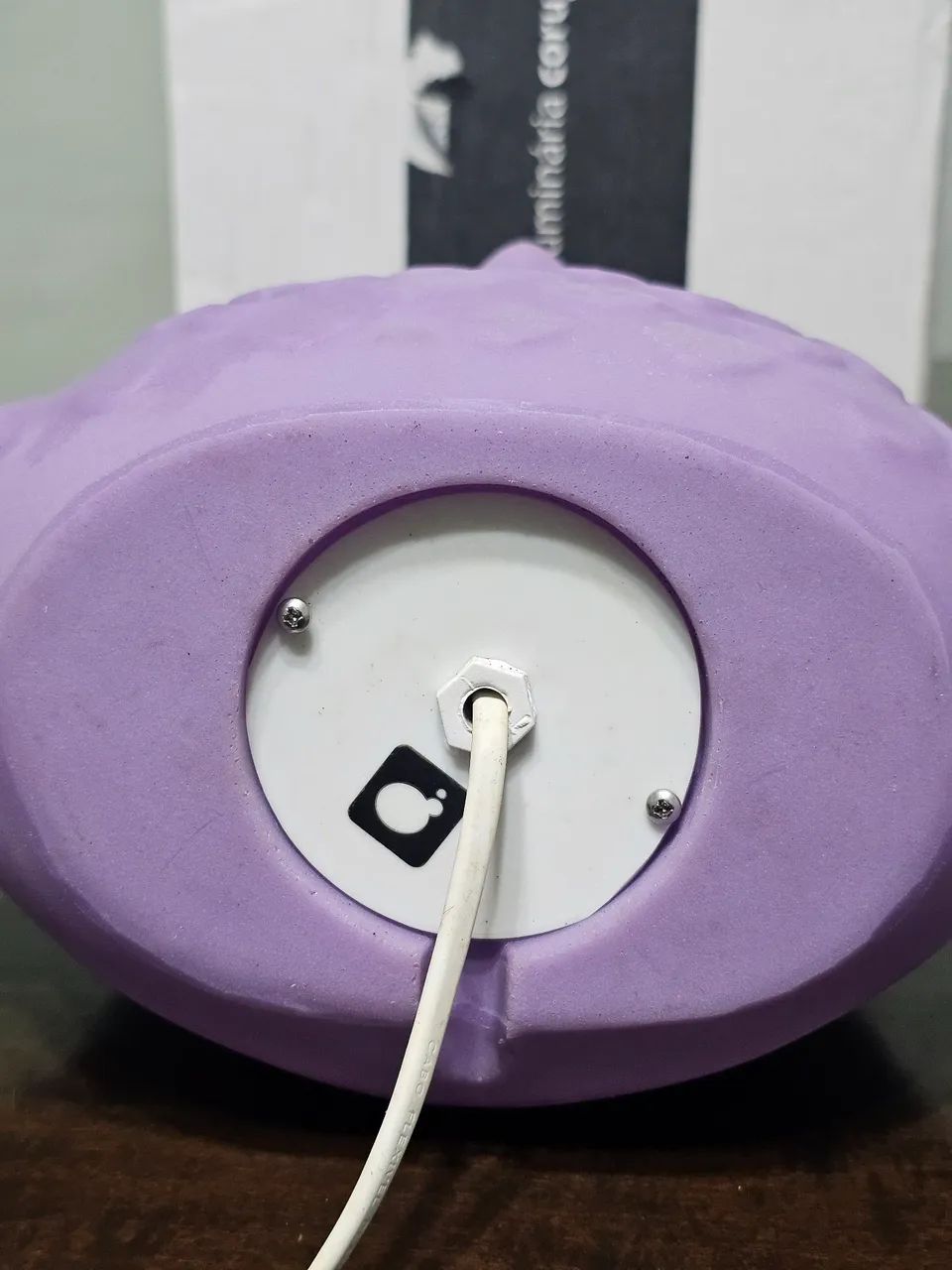 Luminária Coruja da Imaginarium, 110V ou 220V, lâmpada fluorescente compacta de até 15W. - Foto 3