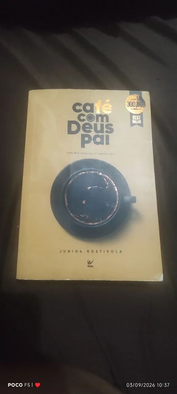 Livro devocional café com Deus pai
