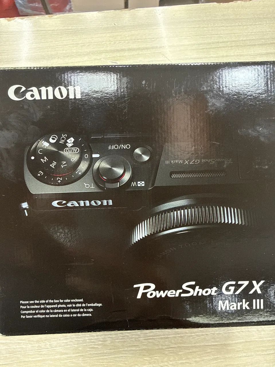 Câmera Power shot G7X Mark III Canon Nova