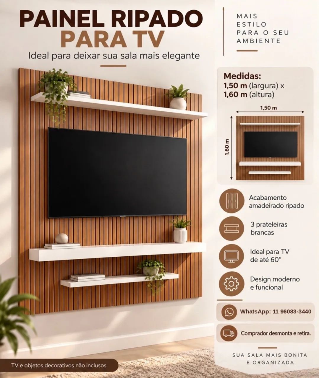 Painel TV sala 
