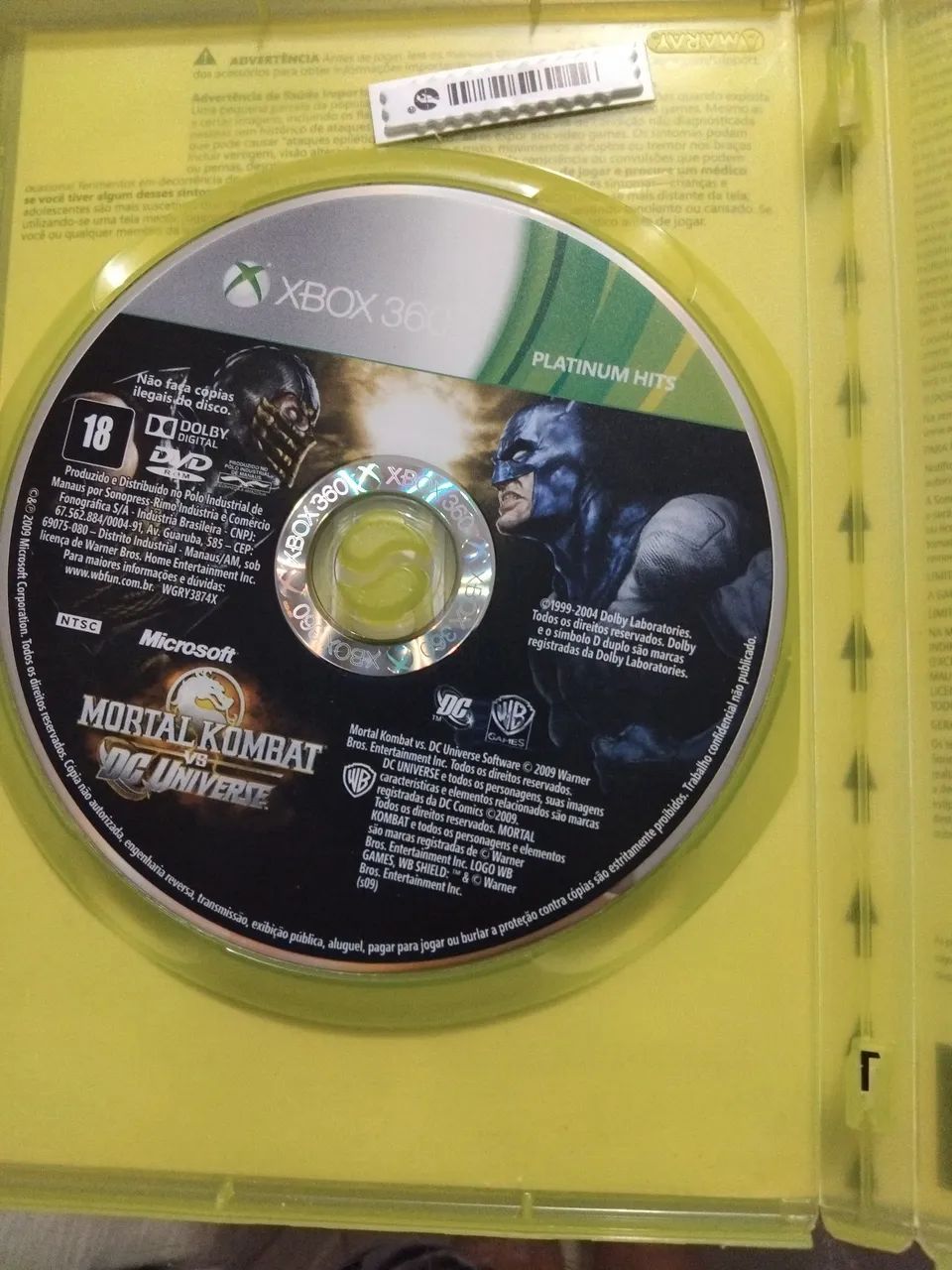 CD mortal combate VS de universo original xbox 360 - Foto 2