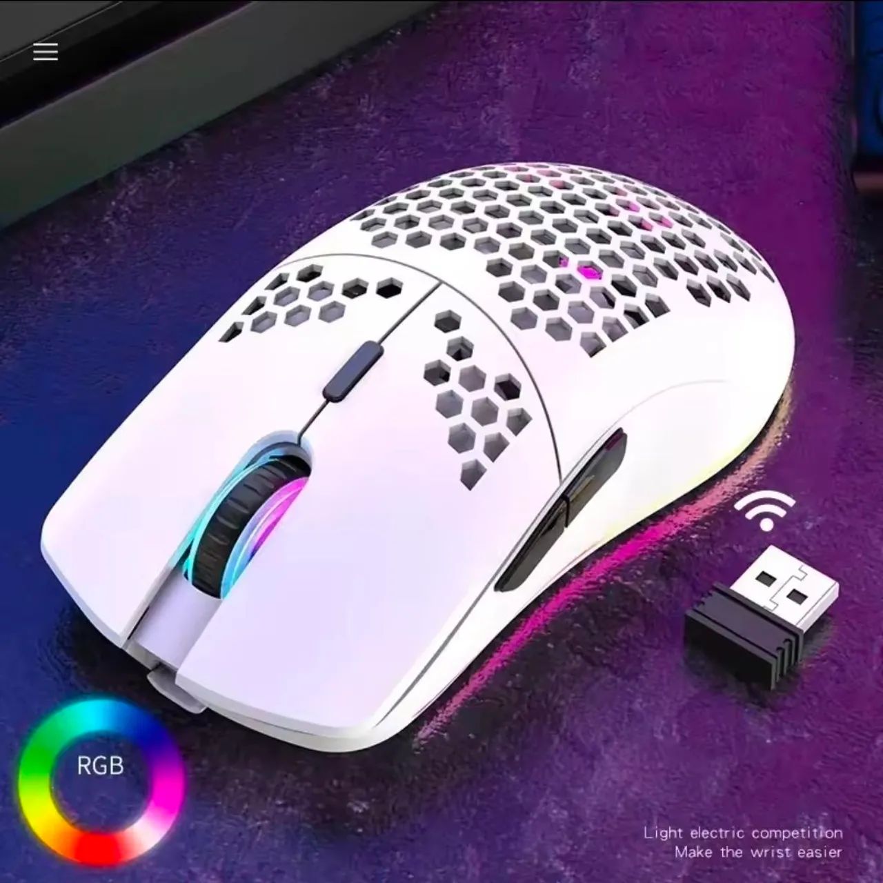 Mouse Sem Fio XYH80 3200 DPI - Foto 5
