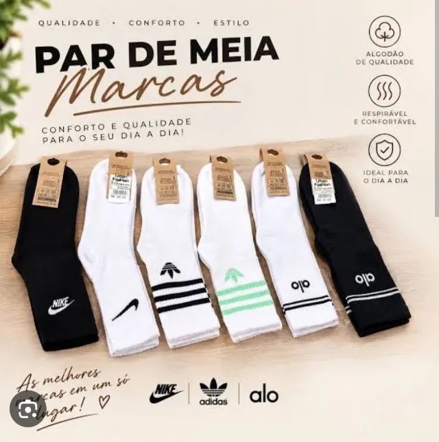 Meias Premium (atacado/ varejo)