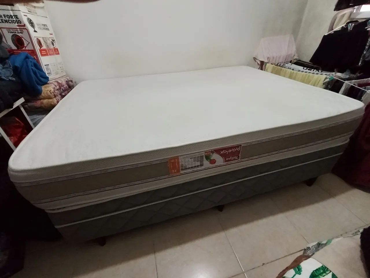 Cama box casal 