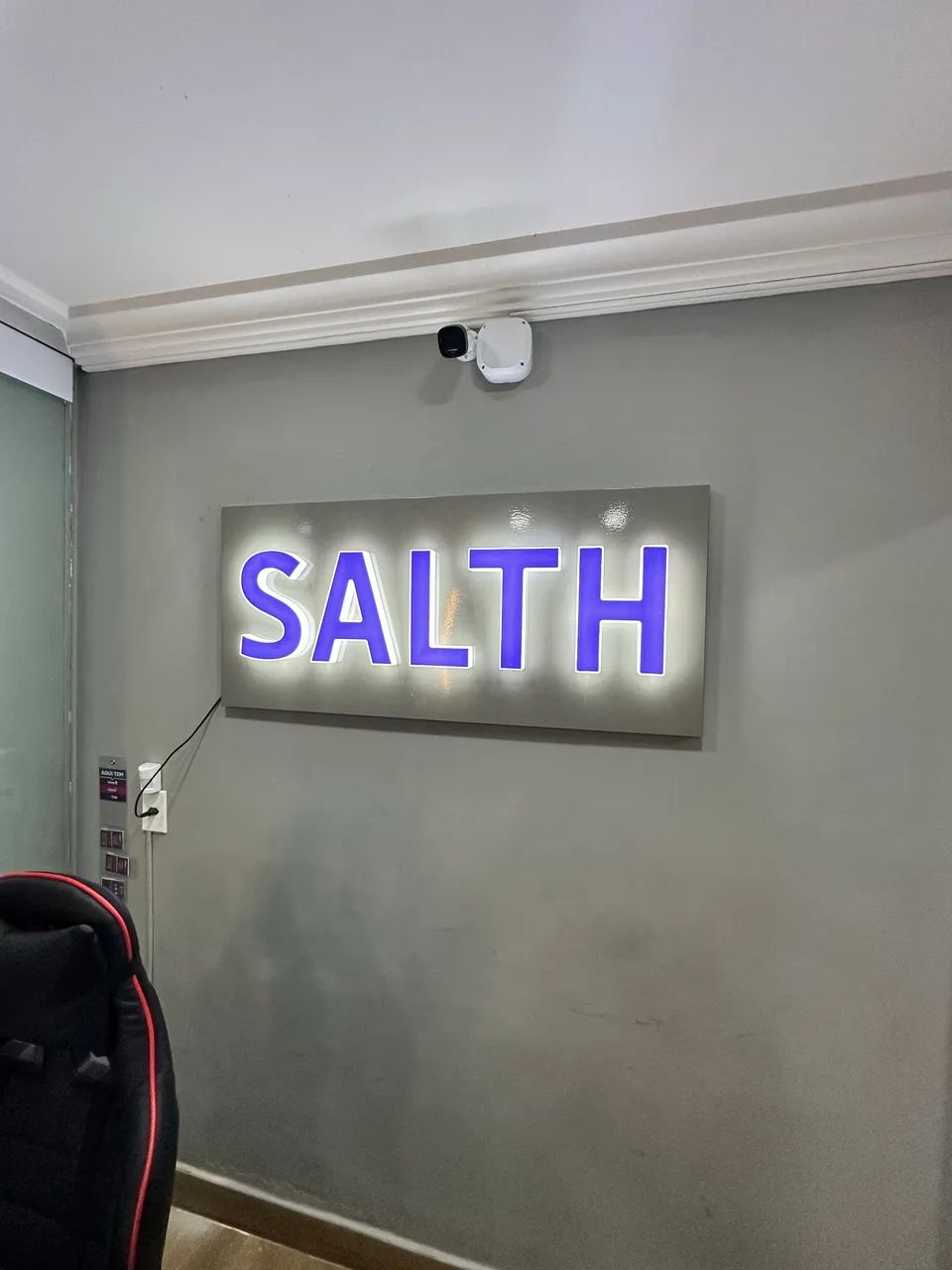 Letreiro em Impressão 3D com iluminação em Led