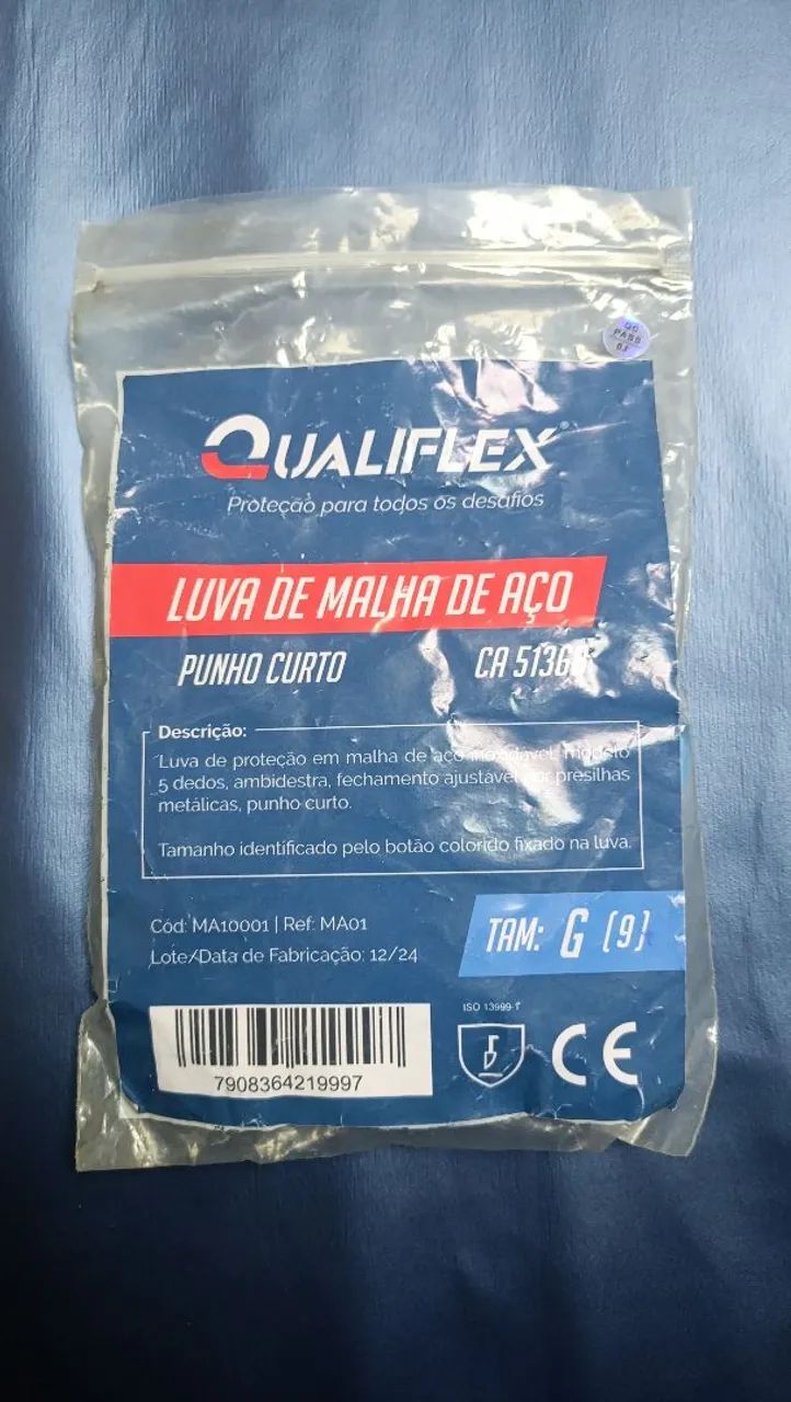 Luva malha de aço  - Foto 2