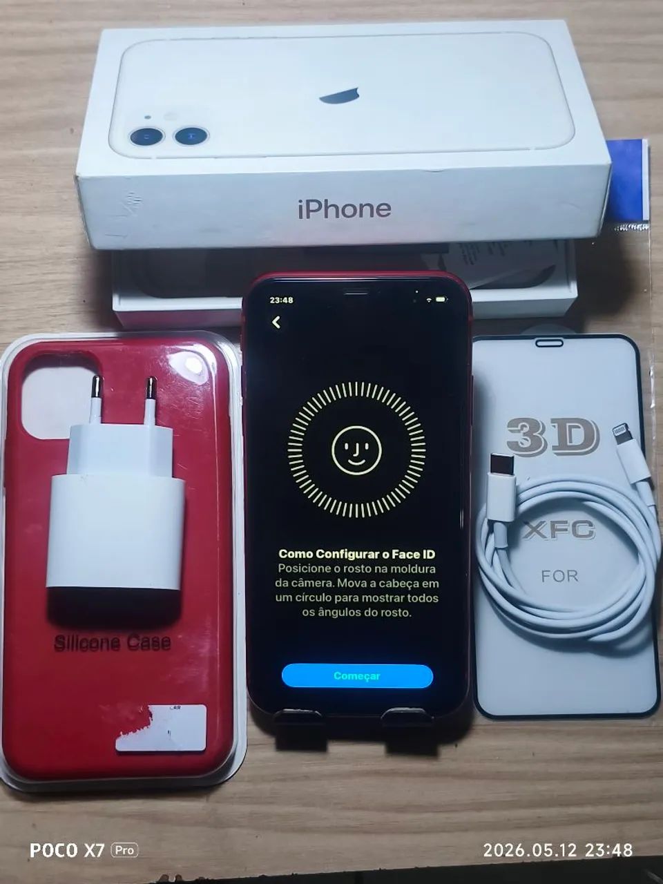 Apple iPhone 11 de 64GB Saúde da bateria em 100% face ID OK