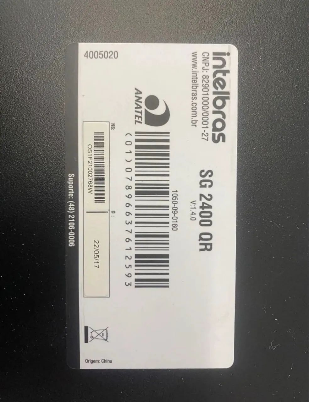 Switch Intelbrás SG 2400 QR - 24 portas - Foto 5