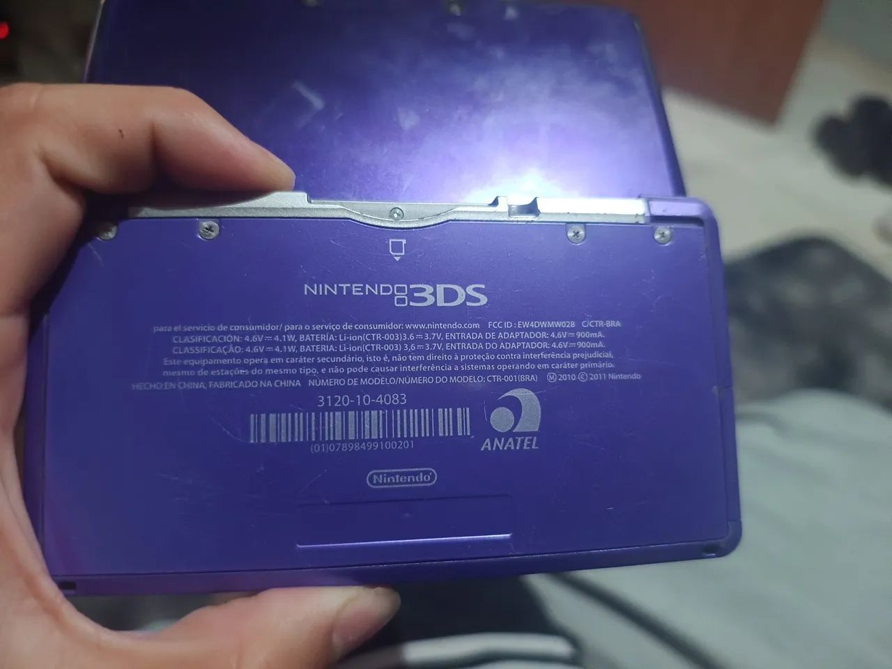 Nintendo 3ds midnight purple  - Foto 2