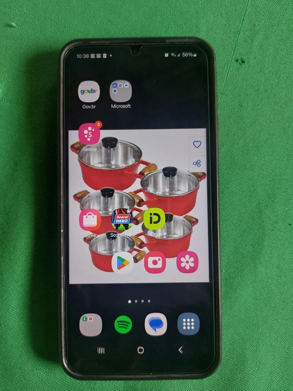 Vende se uma celular galax A 14 128 Gb em perfeito estado - Foto 2
