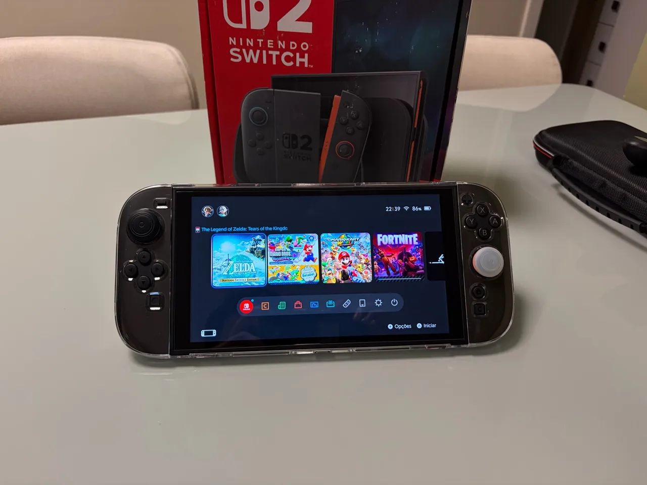 Nintendo Switch 2 Completo + Acessórios + Garantia até 07/2027