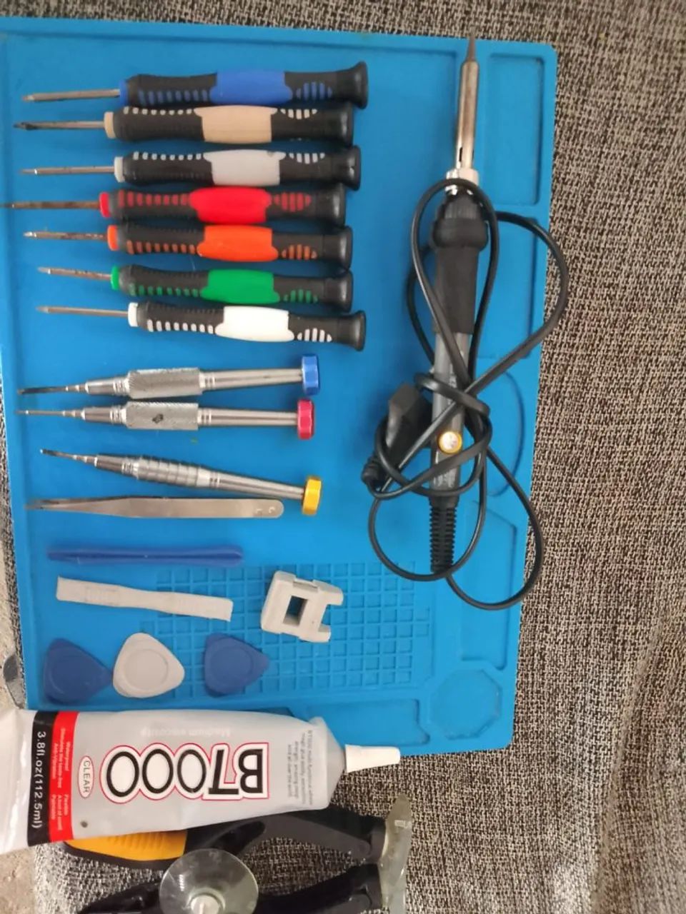 Kit de ferramentas para técnico celular