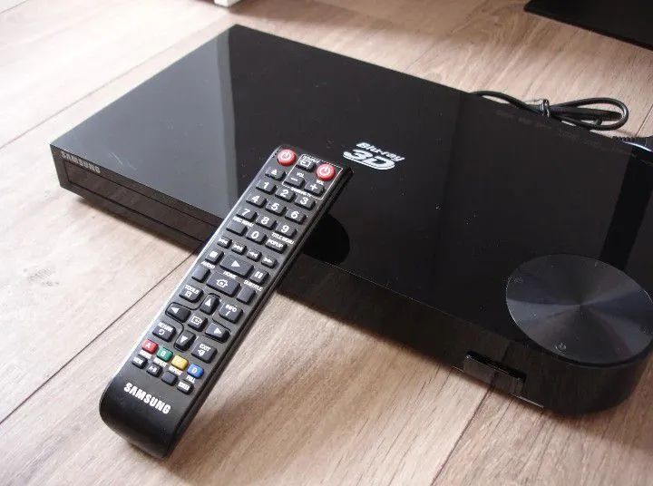 BluRay Player 3D Samsung com Controle Original  - Foto 2