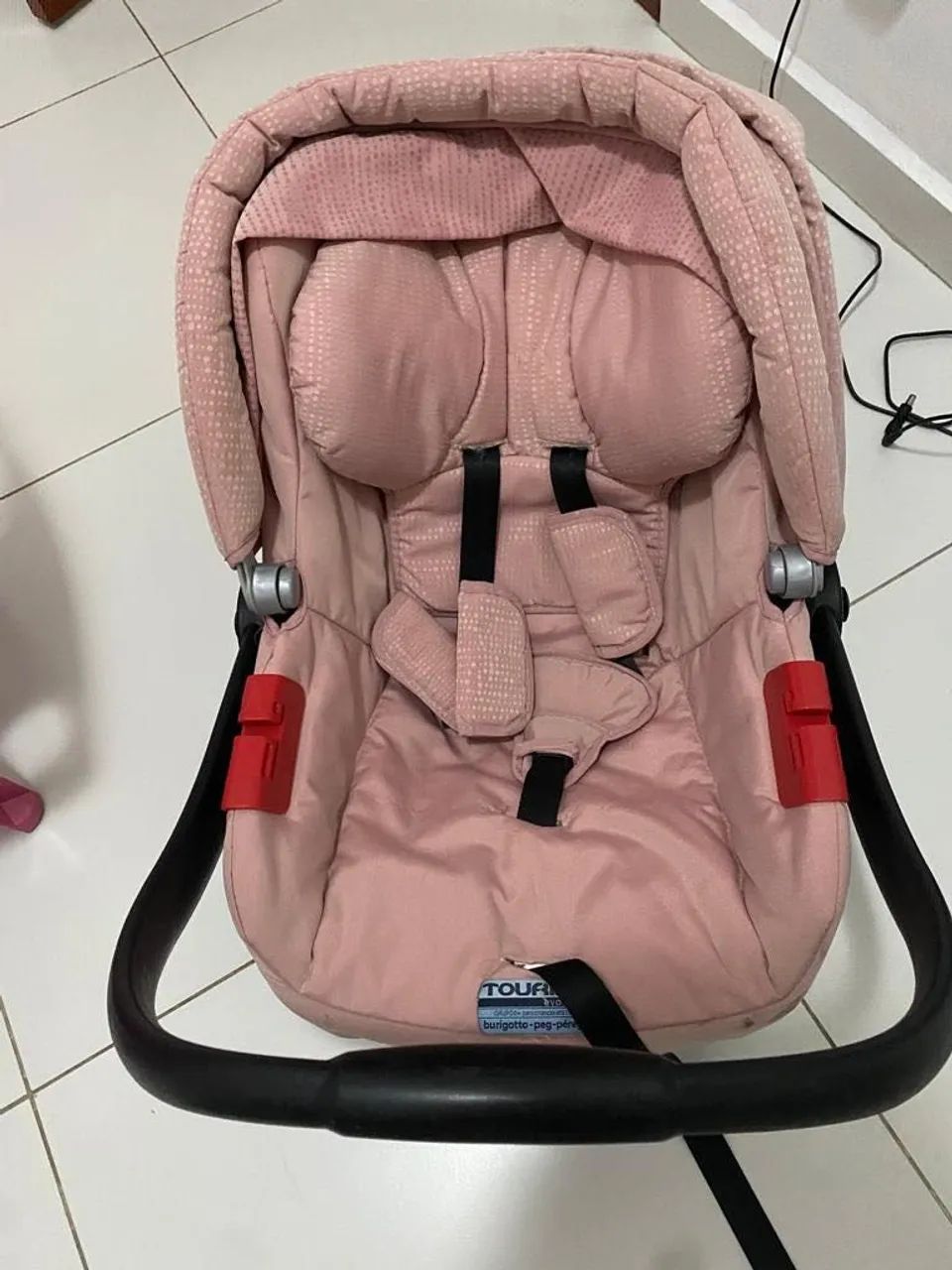 Carrinho de bebê e bebê conforto Burigotto  - Foto 4