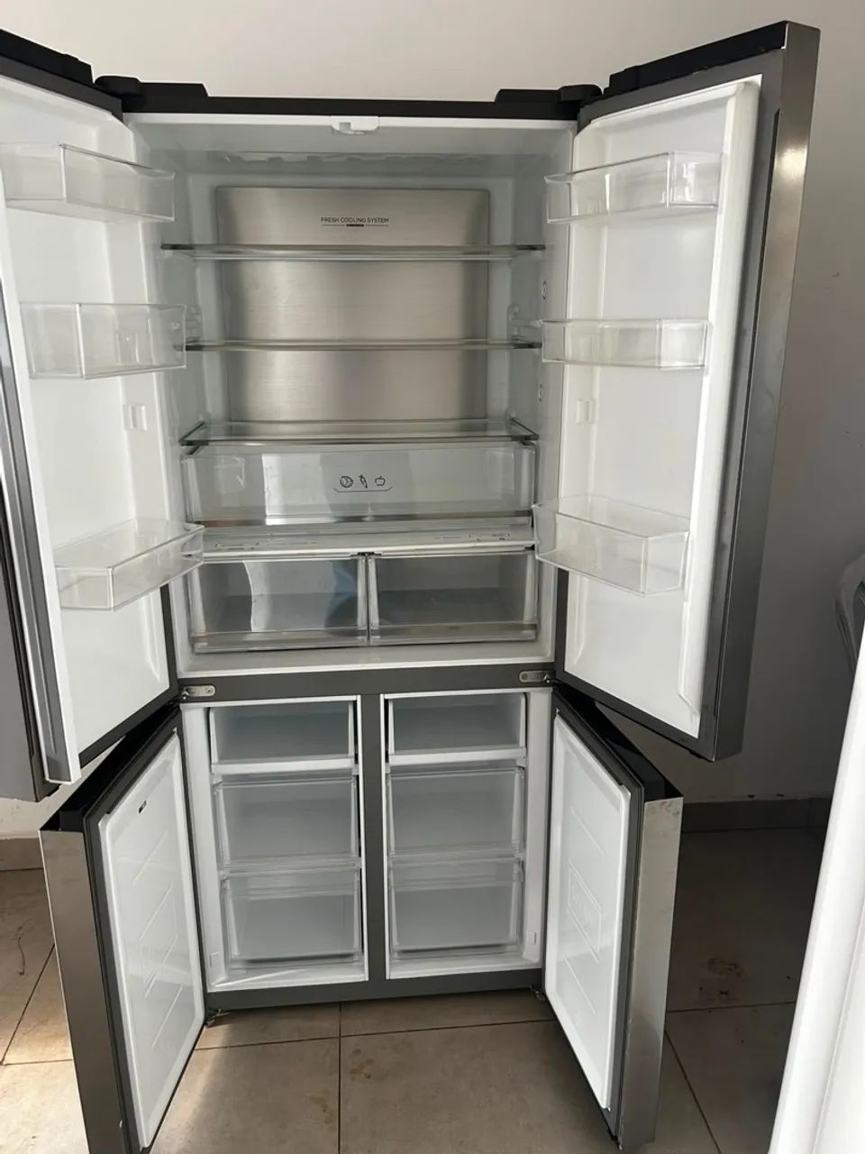 Geladeira Midea inox 482L - Foto 2