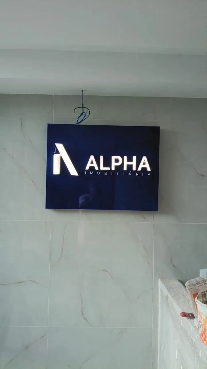 Letras em PVC expandido e acrílico luminoso - Foto 5