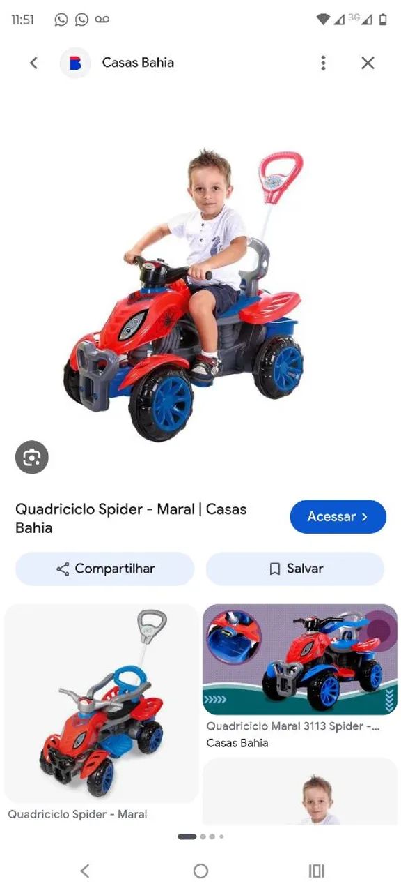Carrinho infantil  - Foto 2